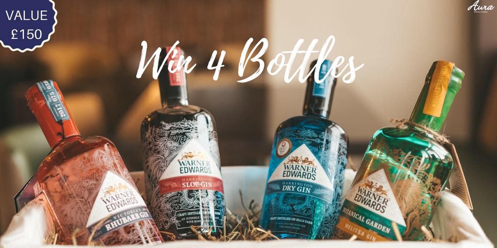 AuraKettering's tweet photo. *WARNER EDWARDS GIVEAWAY!* We're giving away 4 BOTTLES OF 
@warner_edwards GIN! (£150 value)! 'LIKE' &amp; 'RETWEET' this post &amp; TAG Two Friends!

Ends (28/04)! We'll choose a winner on the 29/04/2018. Good luck! https://t.co/jfNSr6wo0y