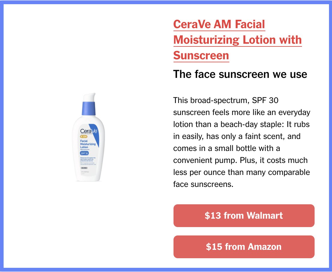 wirecutter face sunscreen