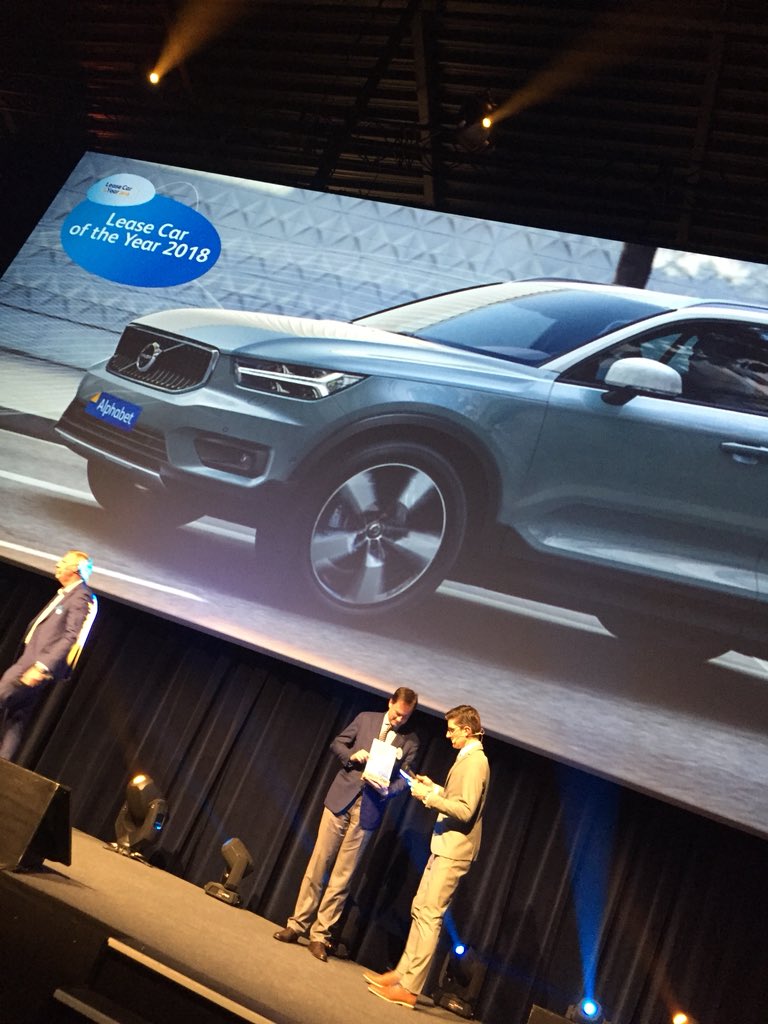 bobdemeyer's tweet photo. Lease Car of the Year 2018 is bekend... Volvo XC40 #lcoty https://t.co/t89L7OqYD7