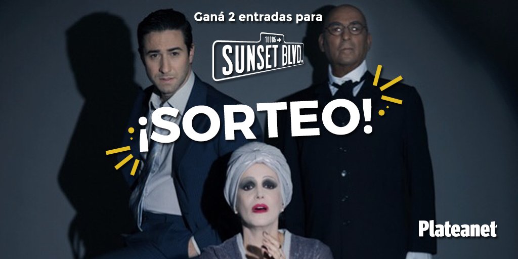 Plateanet's tweet photo. [SORTEO]
¡Ganá 2 entradas para #SunsetBLVD! 😍😍
1⃣Seguinos en Twitter: @plateanet
2⃣Usá #SorteoPlateanet y mencioná a 2 amigos en el tuit.
Participá las veces que quieras hasta el 01/05.
El ganador se seleccionará el 02/05 y las entradas son válidas para el 03/05. https://t.co/xgSwVN1DFh