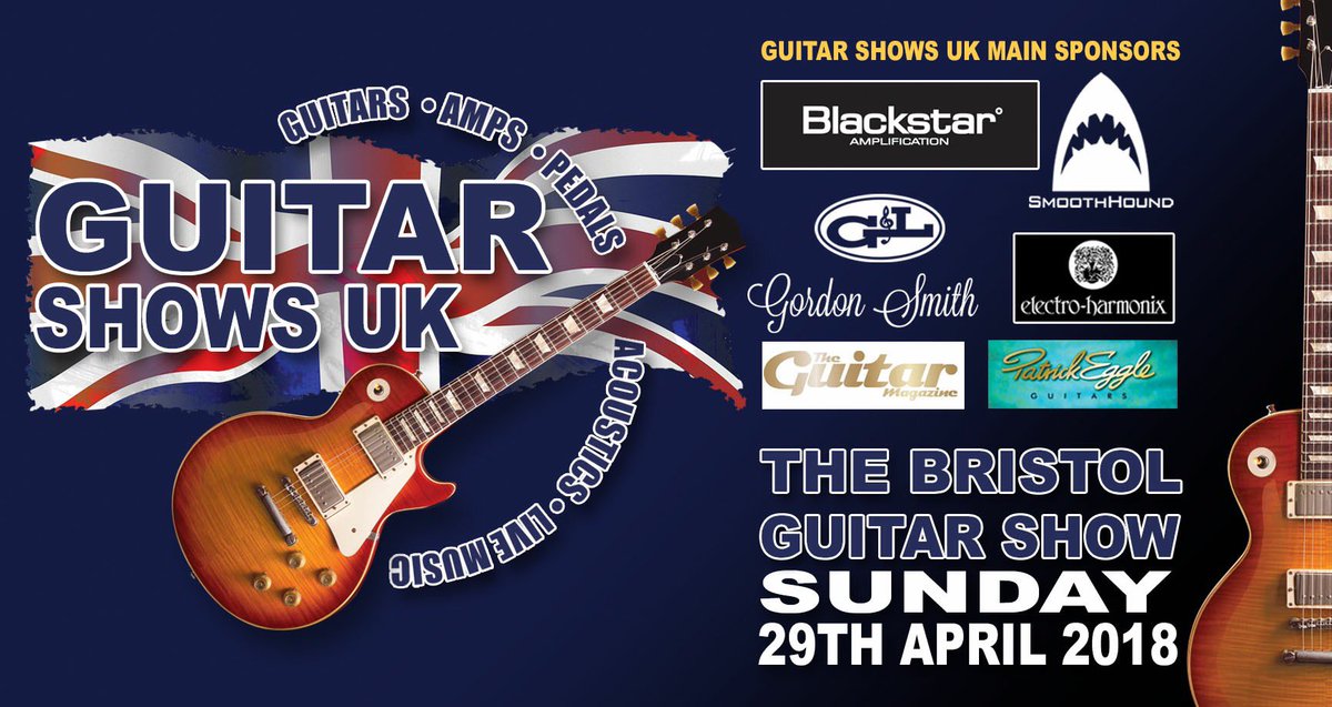 Bristol Guitar Show - this Sunday <a href="/ashtongatestad/">Ashton Gate Stadium</a> doors open at 10.00am #Guitars