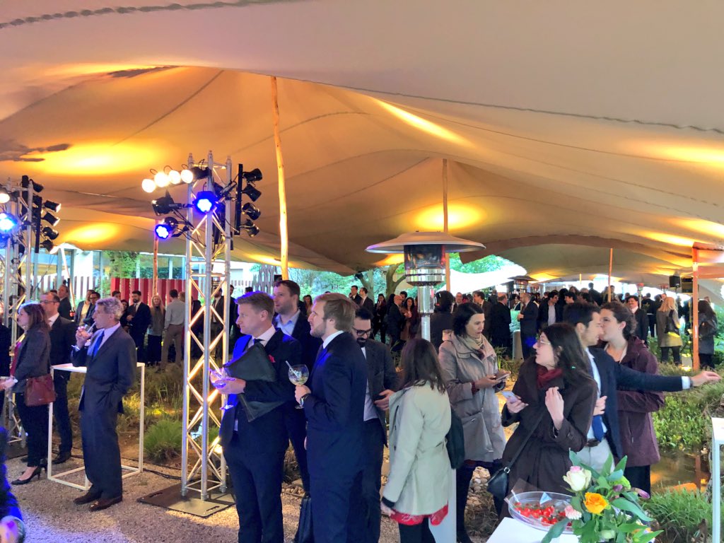 marcobardazzi's tweet photo. Great party with hundreds of friends in Bruxelles tonight for WE-World Energy presentation. Featuring @lapopistelli @masechi and the amazing Eni Bruxelles team

@AboutWEnergy @eni #WE38 https://t.co/k6517lHy1d