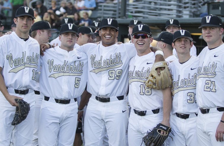 vanderbilt youth baseball jersey