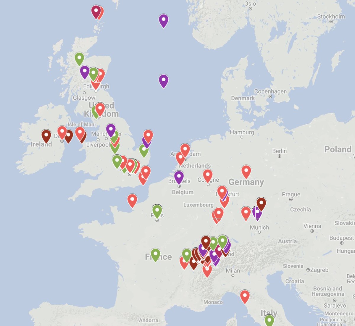INHumanities's tweet photo. DYK Dr. Frankenstein and the creature travel throughout Europe in Frankenstein? Check out this awesome digital humanities project created by @Jason_M_Kelly and his students at @IUPUI that maps all the places mentioned in the novel: https://t.co/ZmxlFOJFpk #itsalive https://t.co/AAKjg0JtPy