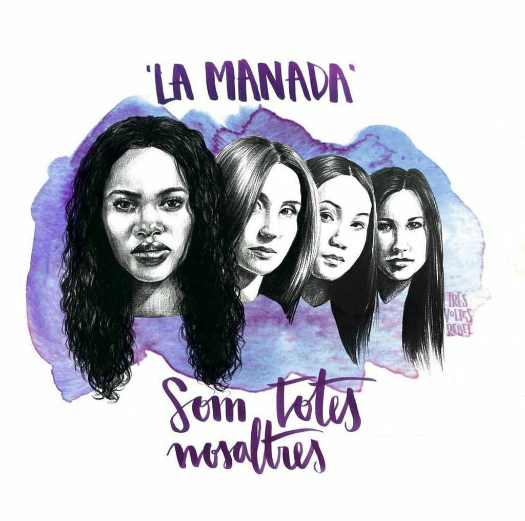 cdr_LaValldan's tweet photo. Sentim tristesa, indignació i molta ràbia. Volem denunciar aquesta #justiciapatriarcal infame i mostrar el nostre rebuig a QUALSEVOL TIPUS DE VIOLÈNCIA MASCLISTA. 

La manada som nosaltres.
#YoTeCreo https://t.co/t4MWFaLV2t