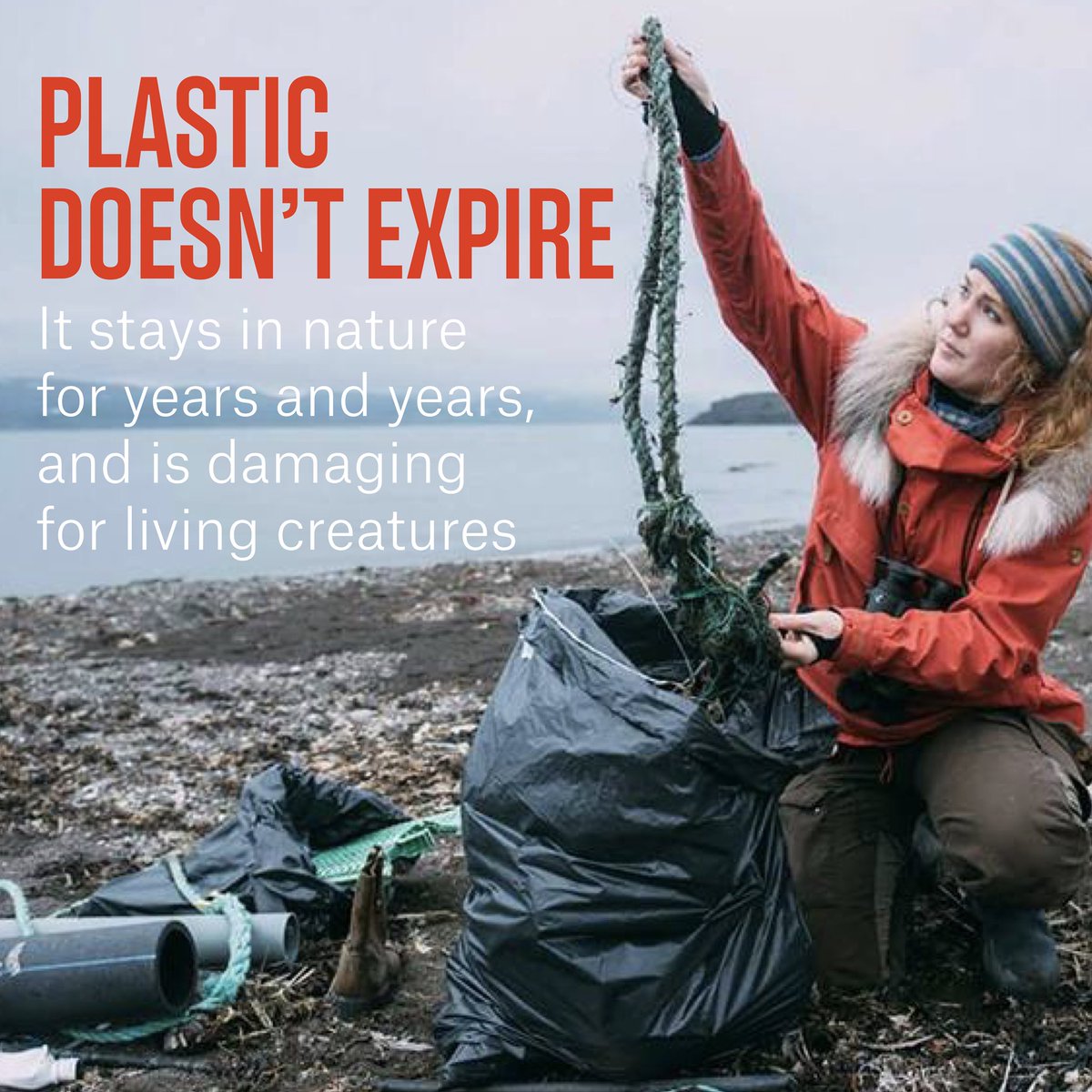 Hurtigruten's tweet photo. Hurtigruten wages war on plastic! By 2 July 2018, single-use plastic will be removed from all Hurtigruten ships!
#environnement #zerowaste #plasticfree https://t.co/PzeqzoN5cz