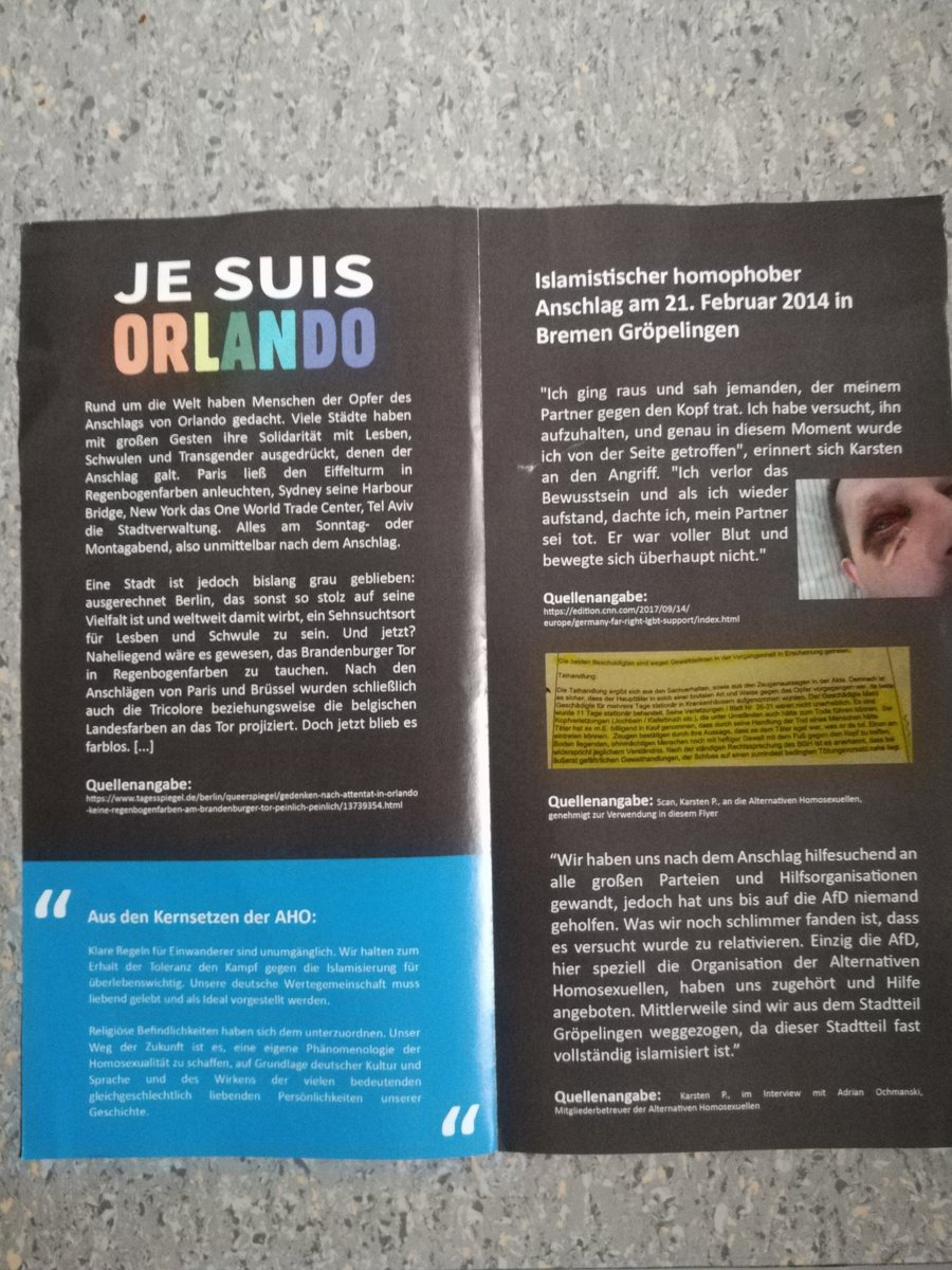 alternativeHomo's tweet photo. Unser neuer Flyer ist fertig, und druckfrisch bei uns eingetroffen, für weitere Öffentlichkeitsarbeit brauchen wir noch eure Unterstützung, hier könnt ihr uns unterstützen: https://t.co/AS2itzyyxs https://t.co/fgPguESvtd