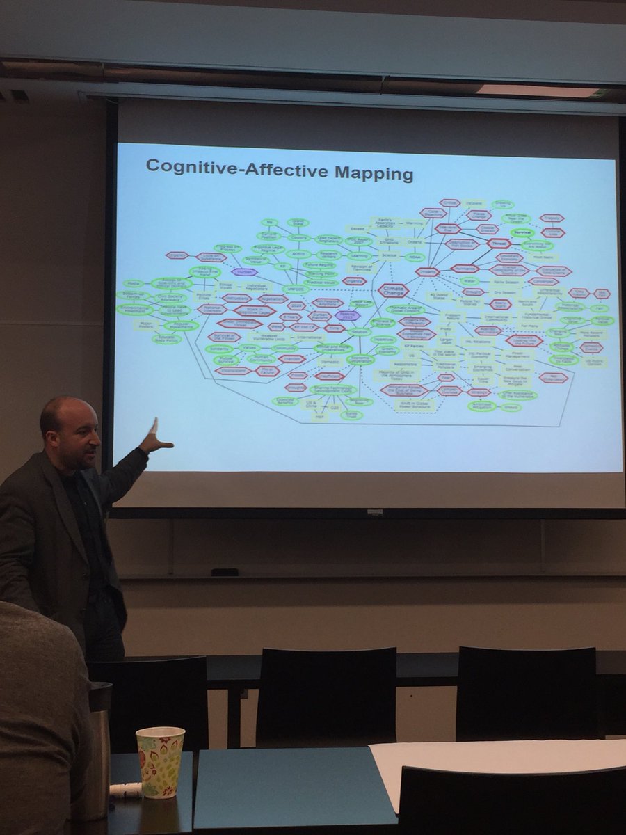 aanndrie's tweet photo. RT @ictrlshift: Dr. Steven Mock from @BalsillieSIA demonstrates the #qualitative method of #cognitive affective #mapping as a #tool for enacting a #systems approach to #research at the @WICIWaterloo #WICIWorkshop2018 #qualitativemethod #systemsthinking https://t.co/weO9lZUuHw