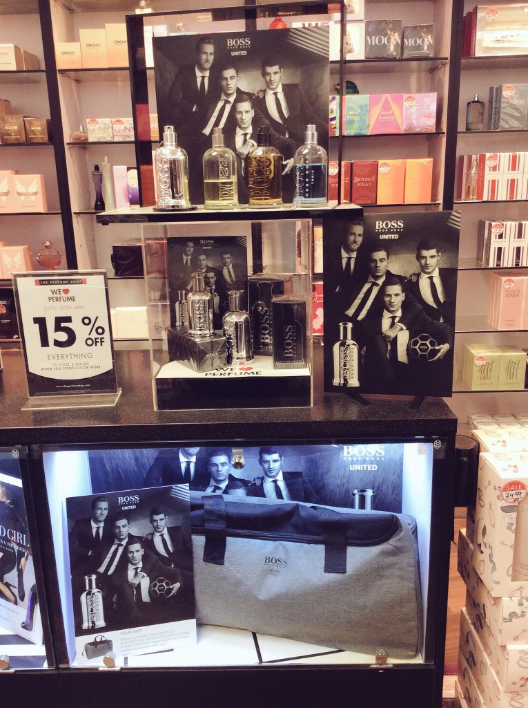 Have you tried the new Boss United yet? If not why not pop in and try it and get 15% off £30 spend at the same time. 
Fantastic way to start the weekend! 
@ThePerfumeShop #Bossunited