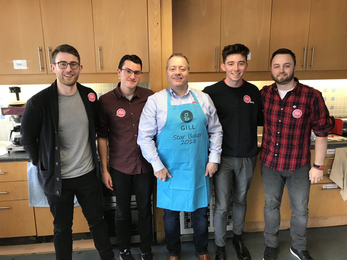 GillEducation's tweet photo. Anyone at our 'Supporting You in Your Junior Cycle Journey' events will recognise the Gill Star Baker 2018! Our twist on #GreatIrishBake is men-only bakers &amp; they shone brightly today! Just coming off sugar rush now! @MsStacyS @Stacy_Kenny @histforall @mariaharney #ProudToBeGill https://t.co/EV1BG4VBkY