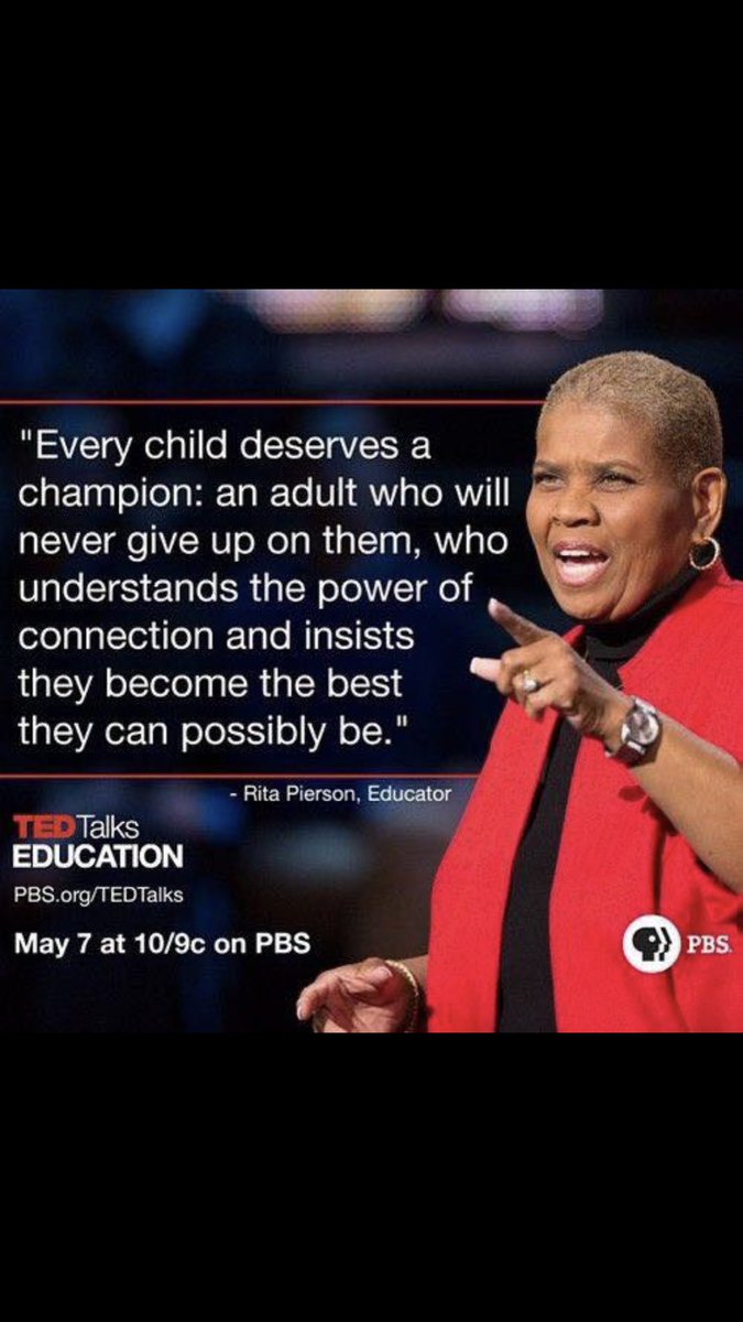 MissRPearson's tweet photo. This woman 🙏🏻 #TEDTalks #ACUedu_p https://t.co/j2Vw7eImAZ