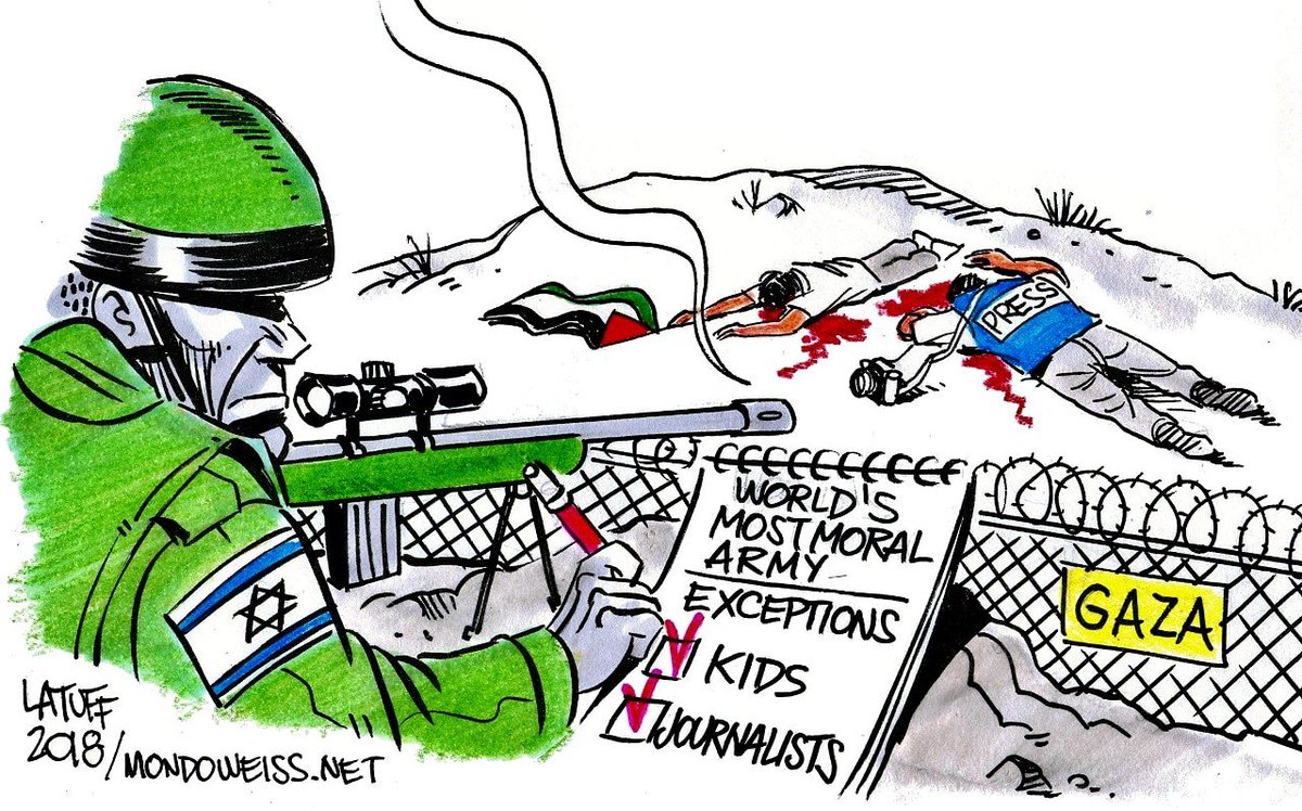 Carlos Latuff on Twitter: "IDF, the world's most moral army...but ...