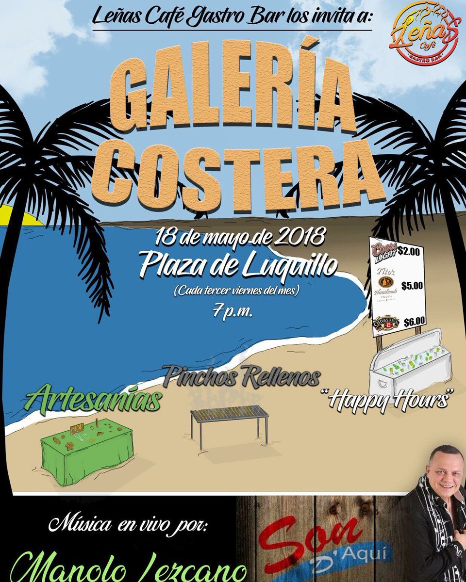 Clientes y pueblos limítrofes los espero para cantar mis éxitos y más. A Swing Completo!!!