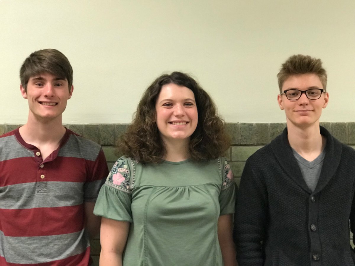 ScotsmenPride's tweet photo. Congratulations to Renee Wolverton for being named Valedictorian for the class of 2018 and Congratulations to Colin Howell and Joshua Kane for being named Co-Salutatorians for the class of 2018! Your hard work and dedication as payed off, well done!

#dundeescots  
.
#motivation https://t.co/NafHePoBkZ