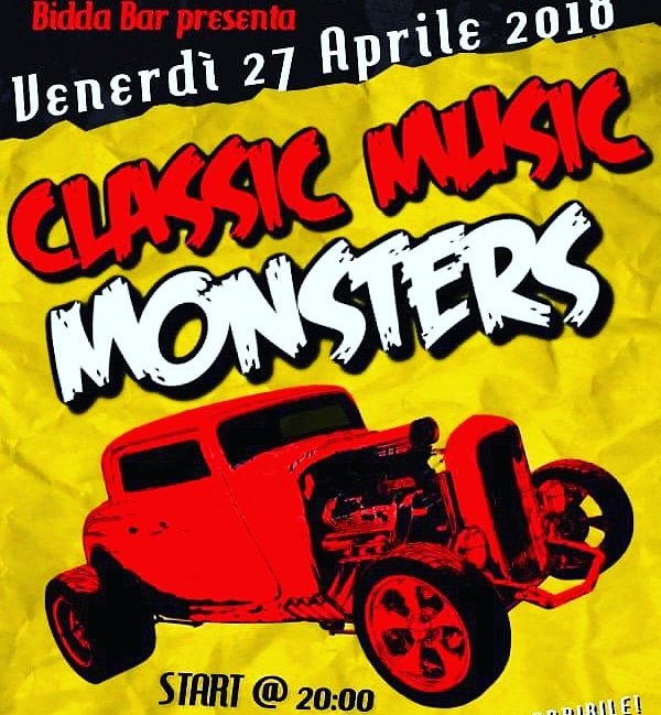 AeFacci's tweet photo. #ClassicMusicMonster 
con #GianlucaVenerdiniDj 
e #lamusicapiubruttadisempre 
anche #DOMANI #Venerdi27aprile
al #BIDDAbar #CÈ 
#GENTEdiBIDDA #ORGANIZZATEVI
▶️#BIDDA
#VINERIA
#BIRRERIA
#FORMAGGERIA
#SALUMERIA
#INSALATERIA
#BUFALERIA
#PORCHETTERIA
#BODDOCCHERIA
#SCULACCERIA
#Ajoo https://t.co/02gEUqPPDa