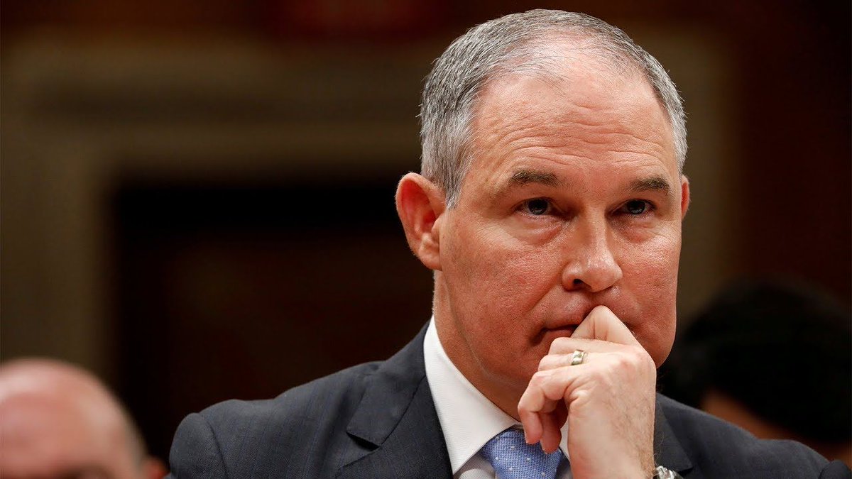 Watch Live: EPA Chief Scott Pruitt testifies on budget buff.ly/2I1I7wx