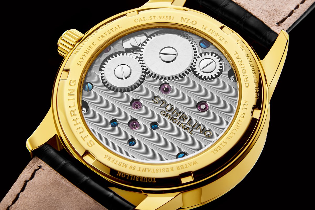 stuhrling tourbillon meteorite