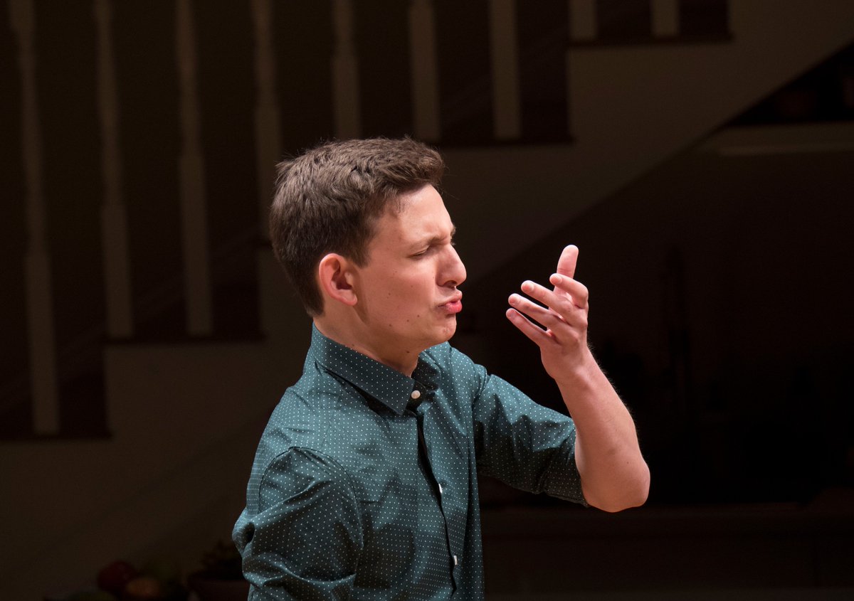RealDeerCreekHS's tweet photo. New York City: On April 23-@reeserpie  from Deer Creek HS placed as a semifinalist at the 35th Annual National Shakespeare Competition while competing against 55 students from around the US on stage at the Mitzi Newhouse Theater in Lincoln Center! Congratulations Reese!!!! https://t.co/NH4zOdZCNi