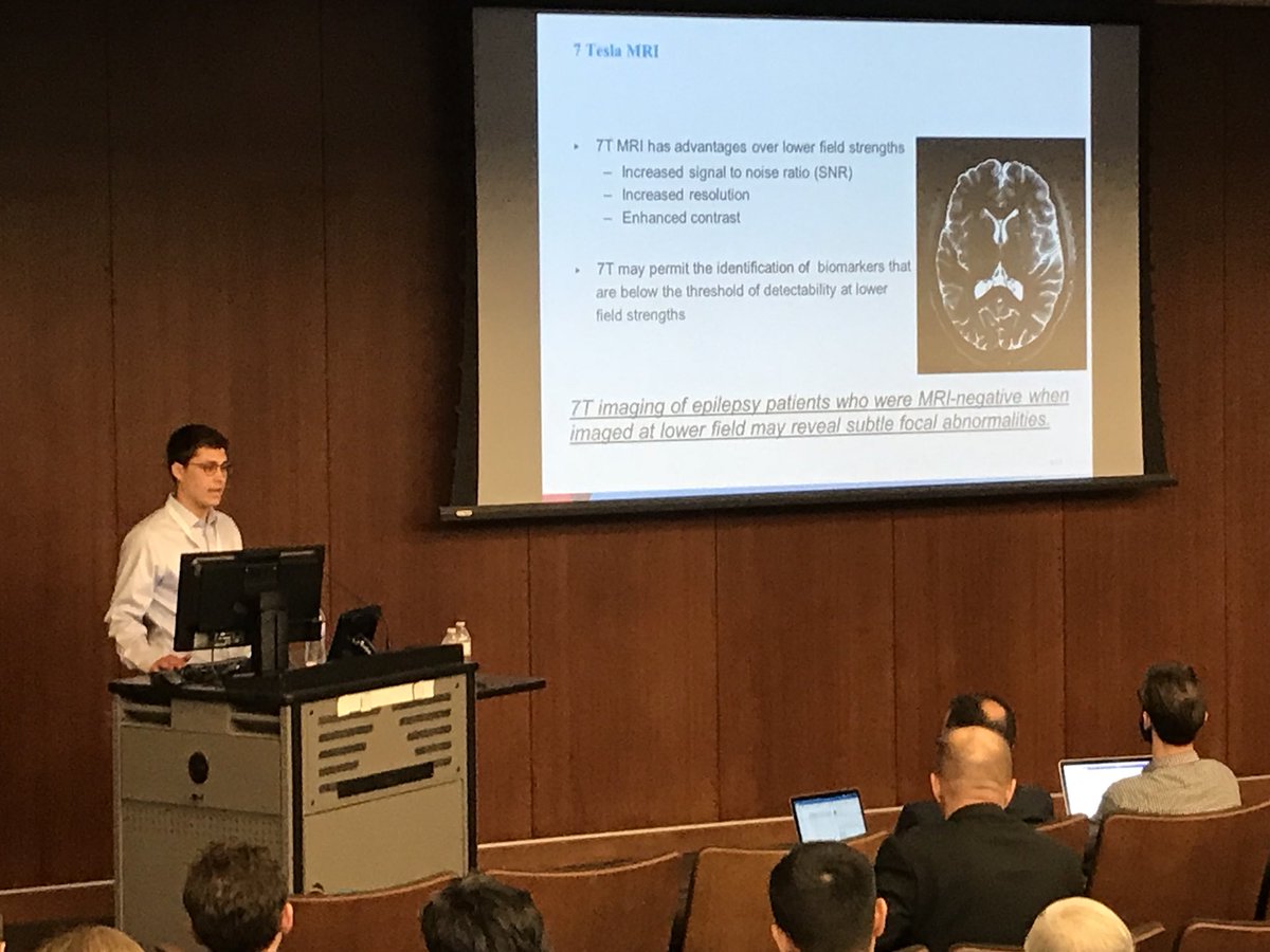 BMEIIsinai's tweet photo. Our first oral presentation from submitted abstracts #TMII2018 Jack Rutland on hippocampl subfields at #7T #ultrahighfield #neuroimaging #balchandanilab https://t.co/1HaFui69Fl