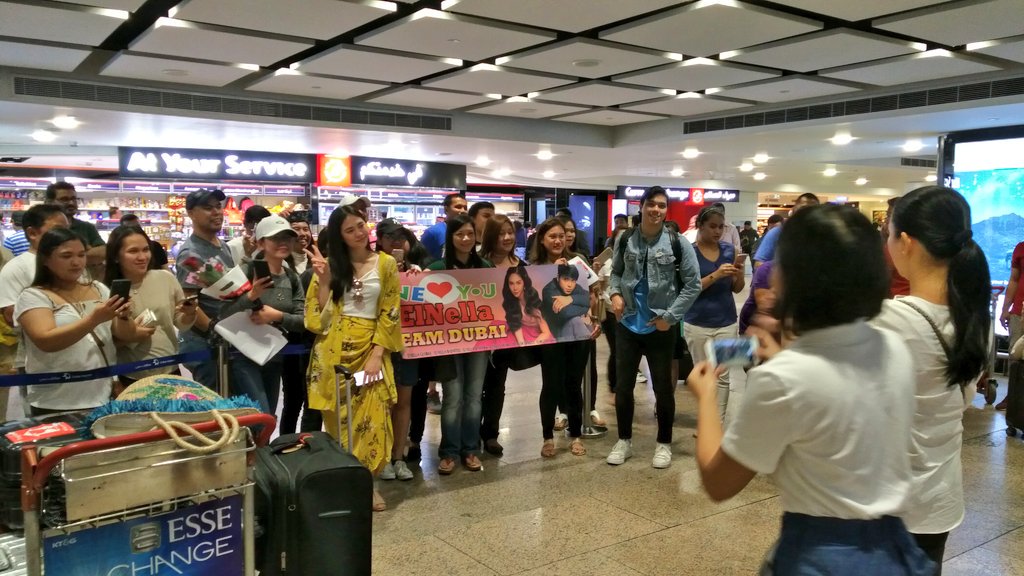 piamagalona's tweet photo. Warm welcome for #Elnella https://t.co/fgzqBVEuSU
