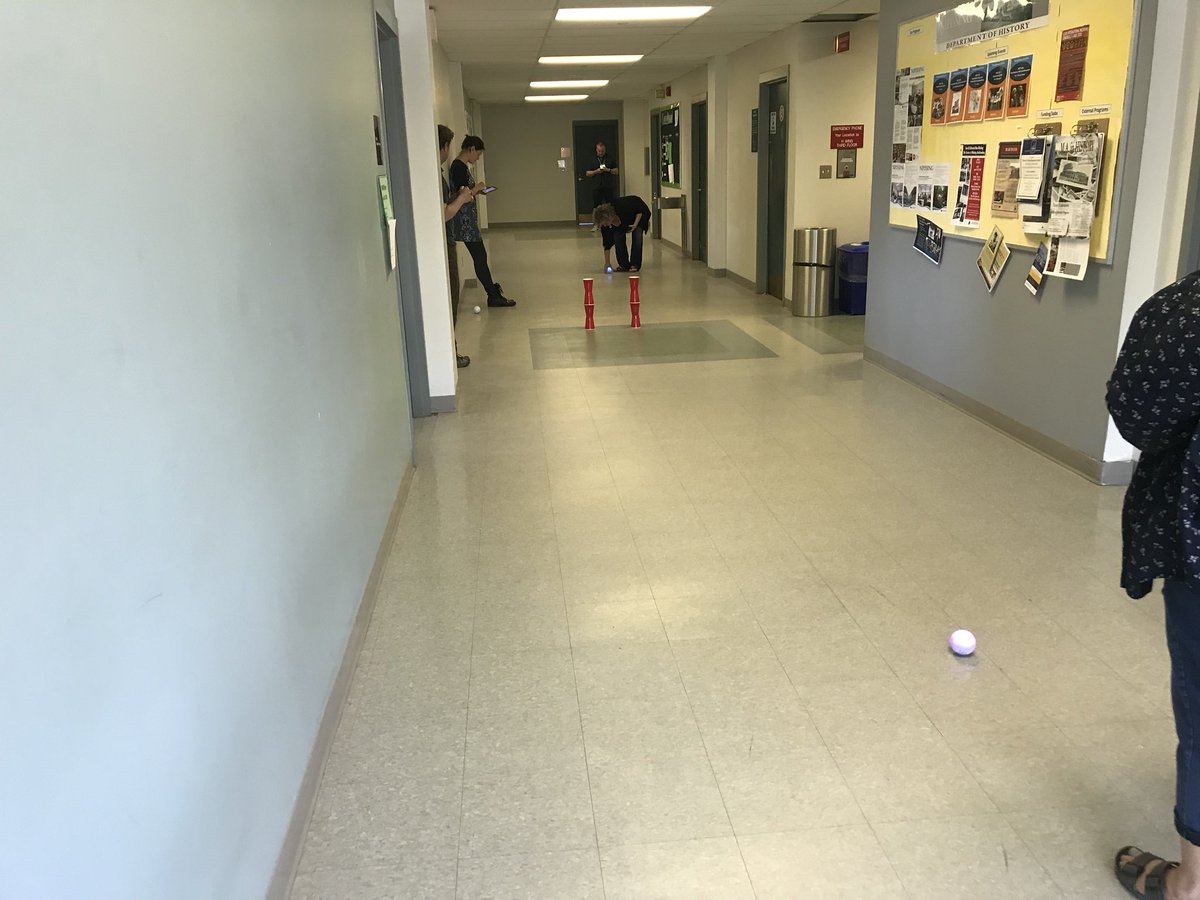 mrjhawn's tweet photo. Having a ball coding with Spheros at iNspire 2018.  Interested in using these in your class?  New Spheros have been acquired by @ClassroomSuppor #nninspire https://t.co/Y1GHQeuD1y