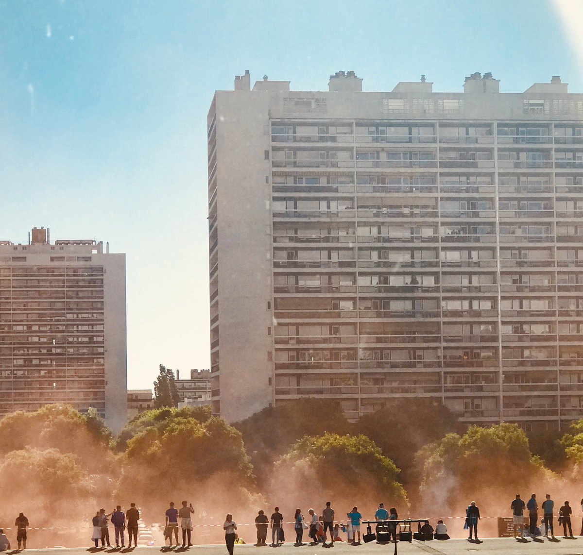 Apparemment, les supporteurs sont déjà au stade 🙈