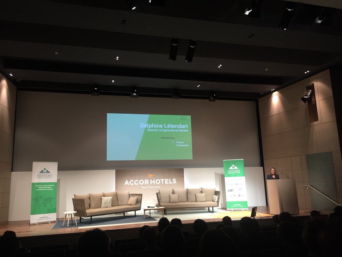 GroupeGroupama's tweet photo. C’est au tour de l’équipe @Groupama  de pitcher son projet #FermeConnectée au @TechstarsParis Corporate Innovation Bootcamp 💡 #TechstarsIntra2018 https://t.co/DWPuNvN1cu