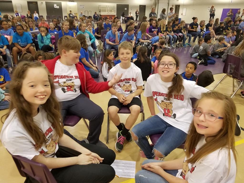 TwinRidgeBears's tweet photo. 2 teams in the final round of Operation Read! Woohoo! Go Bears! #wearetwinridge #bpsne #readingrocks #operationread https://t.co/8f5bse9QFL
