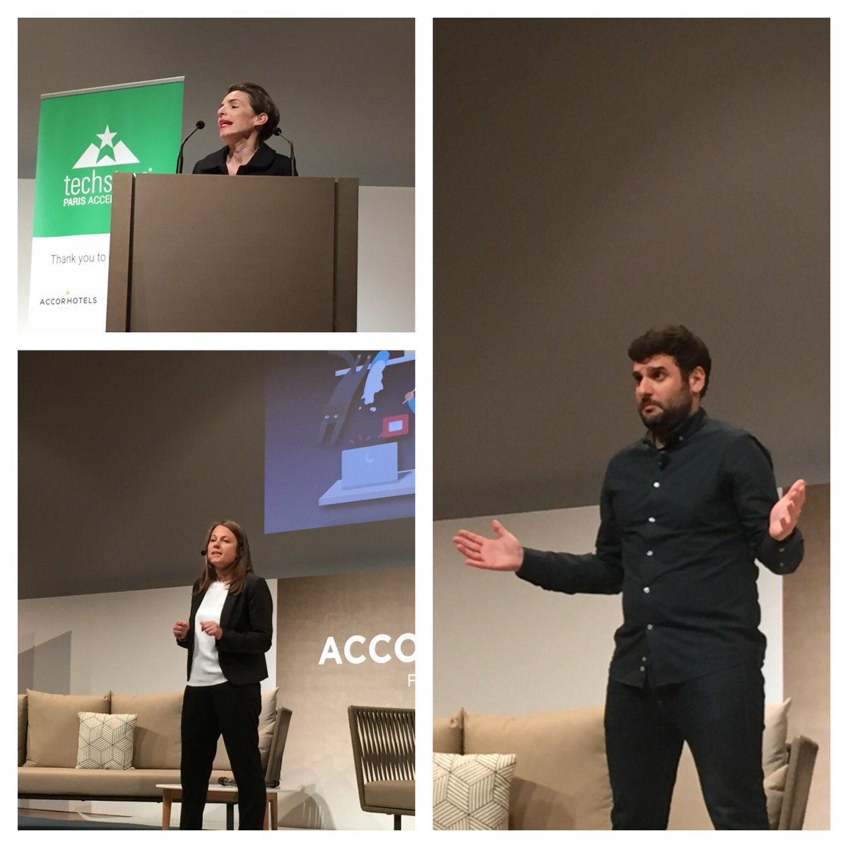 e_bourderioux's tweet photo. Après 6 semaines de travail intensif, nos équipes d’#intrapreneurs #FDJ sont sur scène pour présenter leurs projets  ! Bravo 👏🏻 #TechstarsIntra2018 #TSParis #innovation https://t.co/k1aTJGrS0P