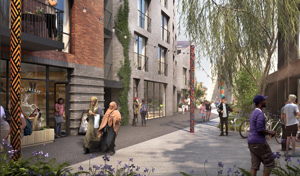 Peckham Coal Line Ar Twitter Nice One Team Thanks To Last Year S Local Engagement Cma Planning Have Now Secured Planning For The First Section Of The Peckham Coal Line Through The Stable Yard