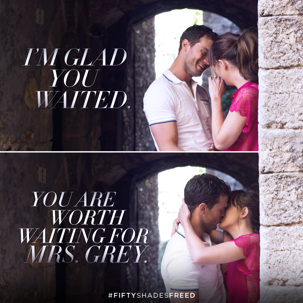The wait is over. Spend the weekend with Mr. &amp; Mrs. Grey and get #FiftyShadesFreed Unrated on Digital today! On Blu-ray &amp; DVD May 8. fiftyshadesmovie.com