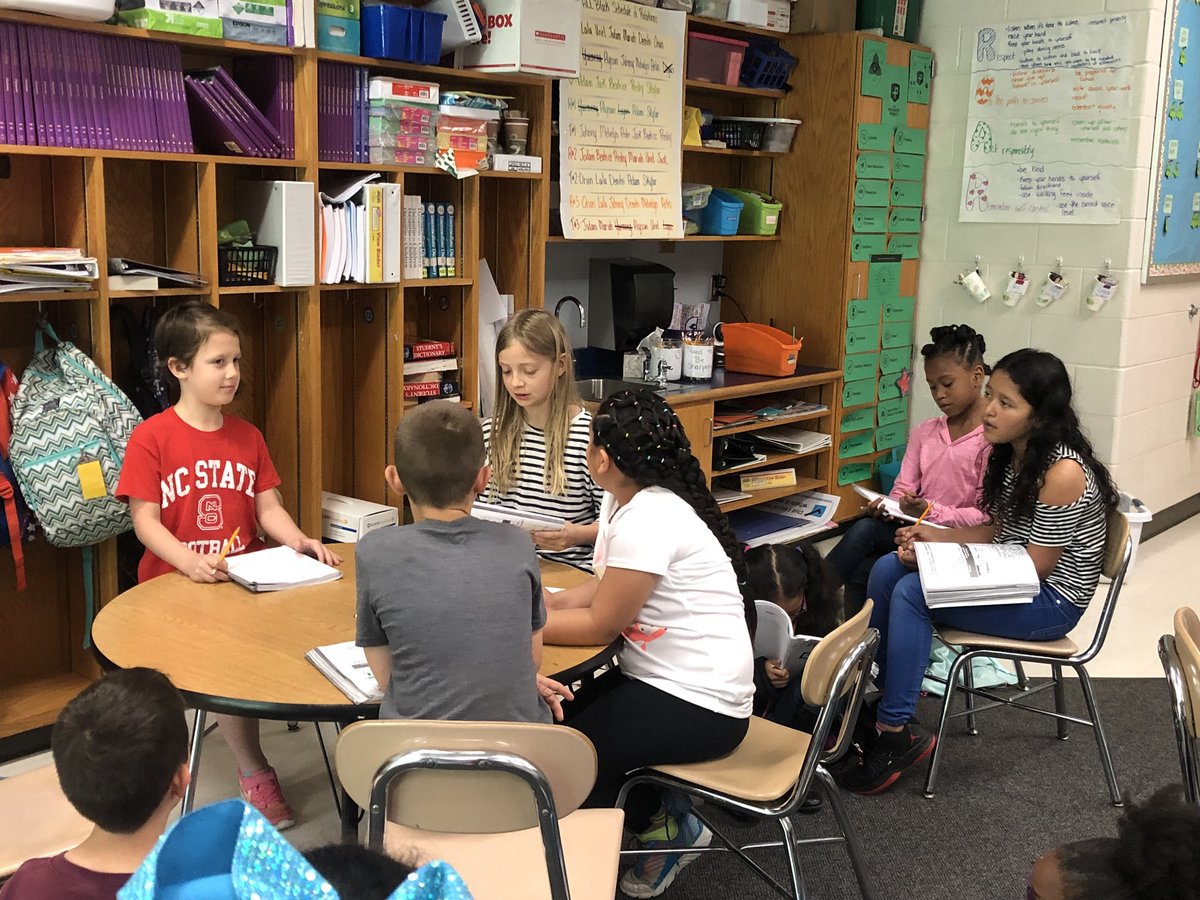 You’re not off the “hook” if you’re watching the fishbowl! Taking notes and writing stars and wishes about what they did well with and what they should improve! #fishbowl <a href="/ELeducation/">EL Education</a>