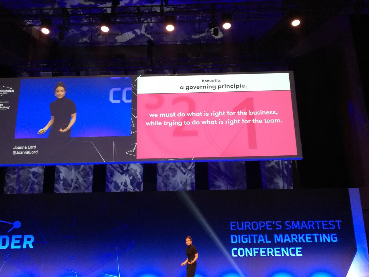 SteStancari's tweet photo. Managers must do what is right for the business, while trying to do what is right for the team @JoannaLord #theinbounder https://t.co/9pBiLCPJKa