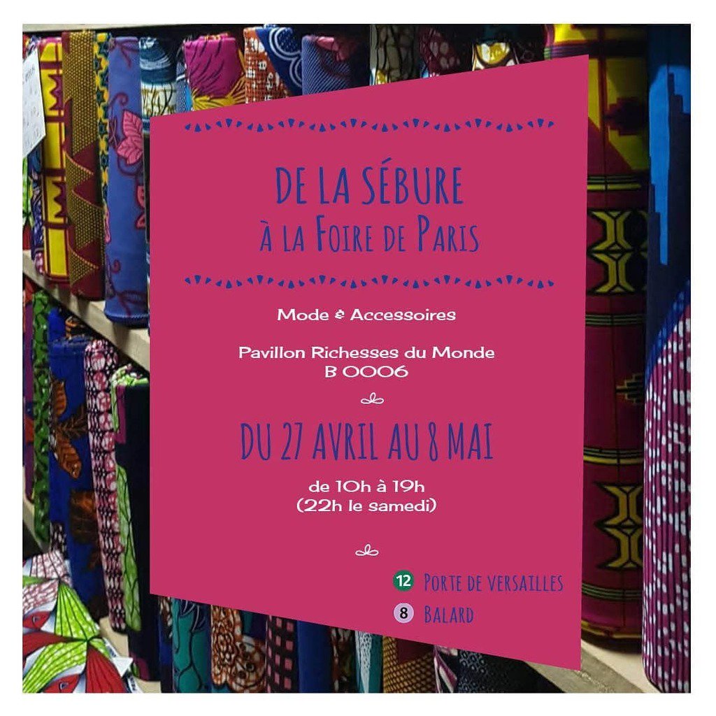 Delasebure's tweet photo. Retrouvez-nous jusquau 8 mai à la Foire de Paris 😉

cc : @nonobongo https://t.co/KMVT6Mvt1N