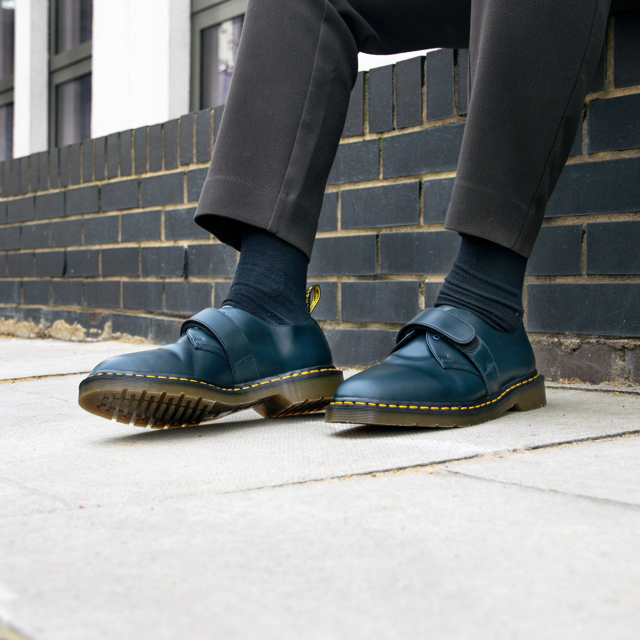 Dr. Martens x Engineered Garments Velcro Strap Shoe Oxblood