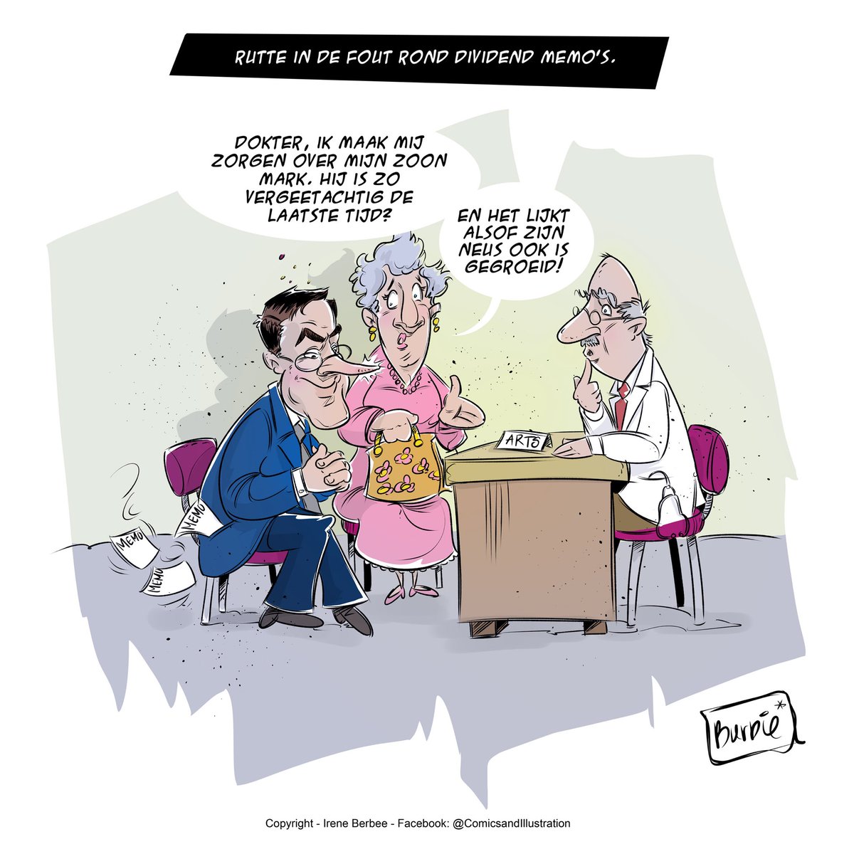 #nieuws #satiere #Rutte