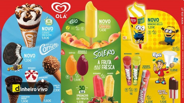 Estes são os 5 novos gelados da Olá para este verão dlvr.it/QQtYV2