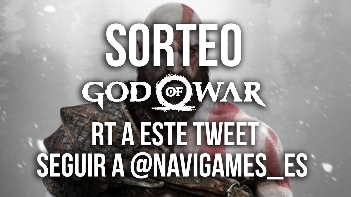 NaviGames_es's tweet photo. ¡Sorteamos una copia de #GodOfWar para #PS4! 
➡️Sigue a @NaviGames_es 
➡️Haz RT a este Tuit.
➡️Finaliza el 15 de junio.
+ Información de como participar en el enlace ⬇️
https://t.co/QEKtvCilFd https://t.co/eCrh661Cq0