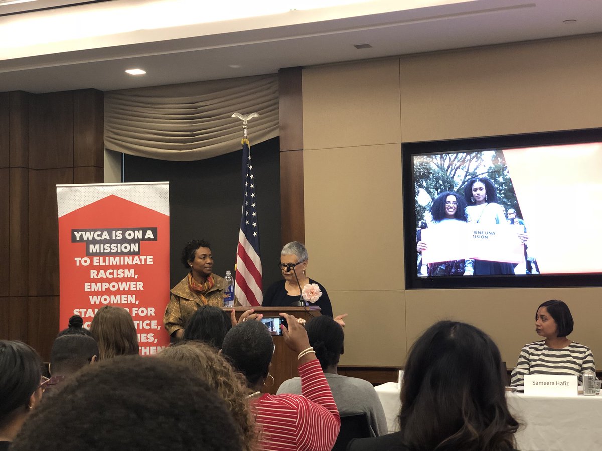 “We encourage assertiveness and inquisitiveness in school...unless you’re a Black or Brown female.” Thank you @Bonnie4Congress #EndCriminalization of Women and Girls of Color.