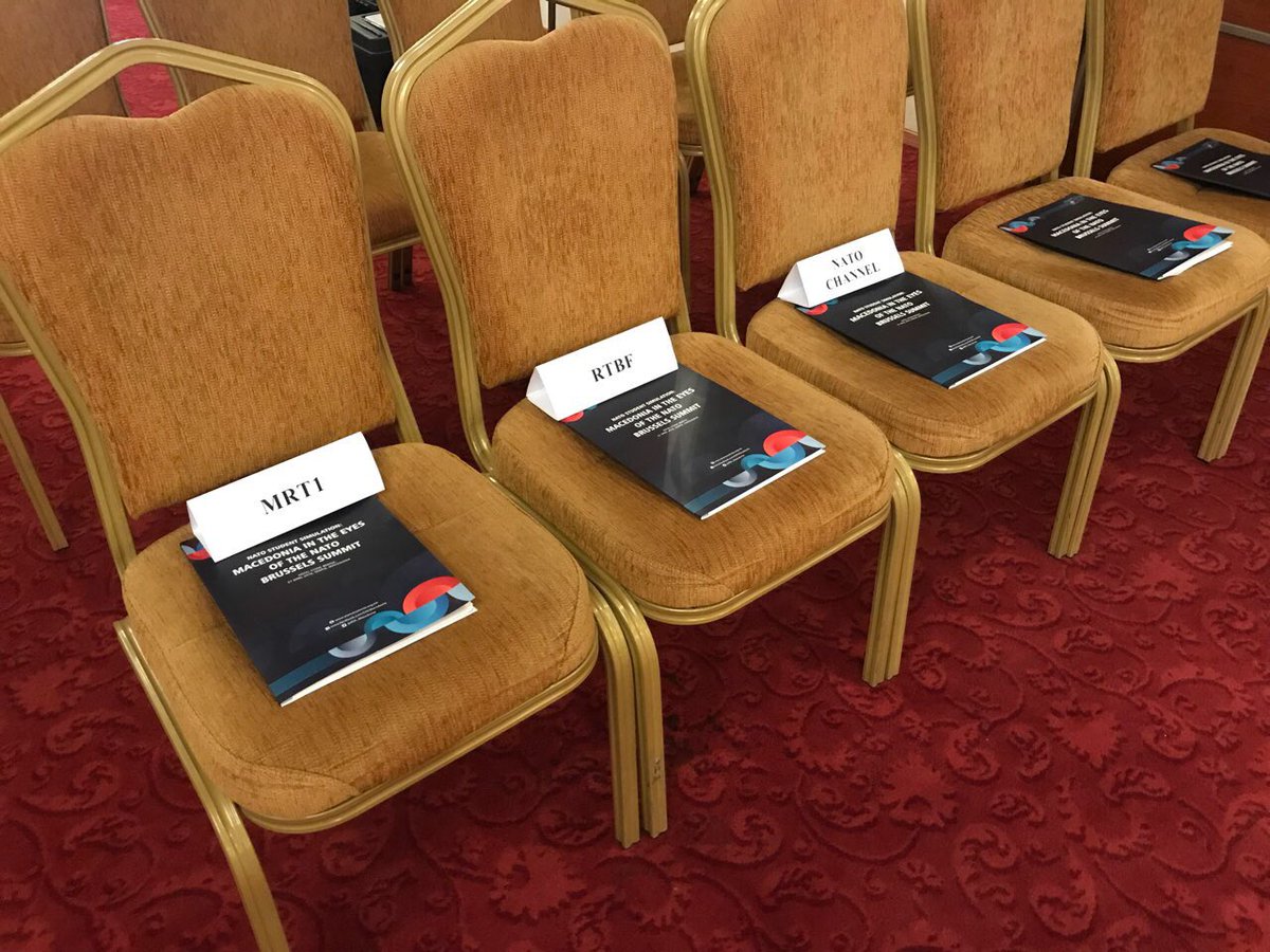 ATA_Macedonia's tweet photo. The venue is ready, are you?

#NATOSim18 kicking off tomorrow at 09:30h! https://t.co/zoghyBLi67