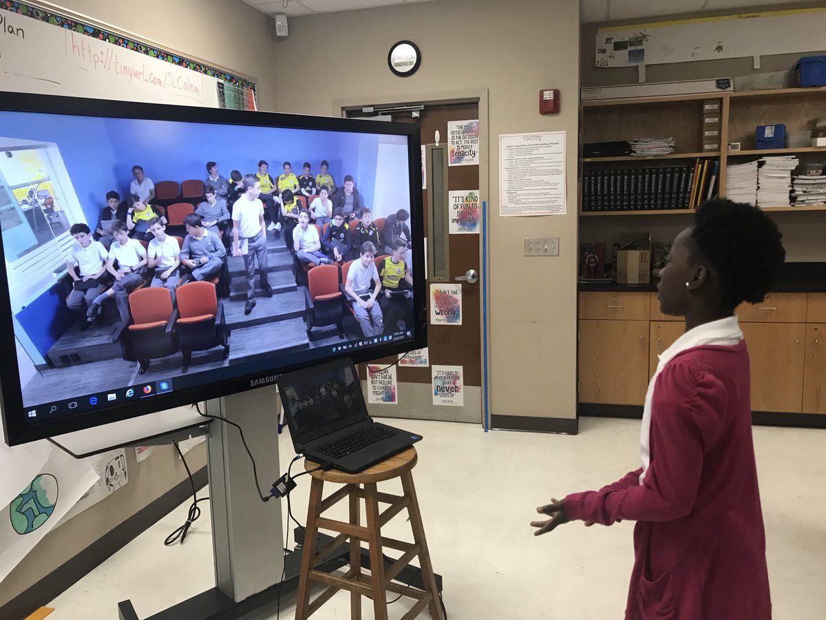 DrJLWhitlock's tweet photo. Stratford Lower Campus students have a talk about STEM with 7th grade students in Mexico City. @StratfordSTEMLC  @MetroSchools @MNPSNortheast
@mnps_i3stem 
#mnpsLT
@TheTSIN
@StratfordPAC
@VanderbiltCSO https://t.co/sldQqfHJwK