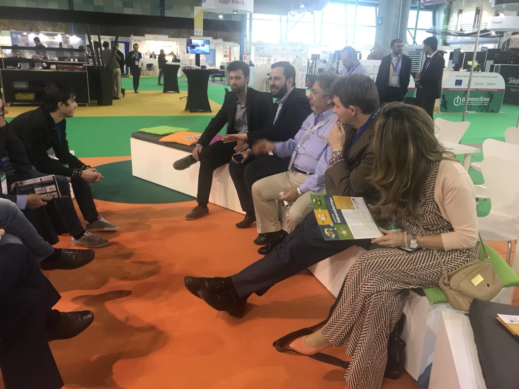 smartcityclust's tweet photo. Today at @forogreencities we have presented the 1st results of the @MEDProgramme @projectcamarg and how it will be a model to promote zero-km #agrofood marketplace https://t.co/PVNxGspwoi