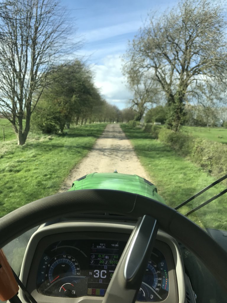 Thunderbird 1 careering down the #Springthorpe bypass, delighted that #Springdrilling 2018 is finally over