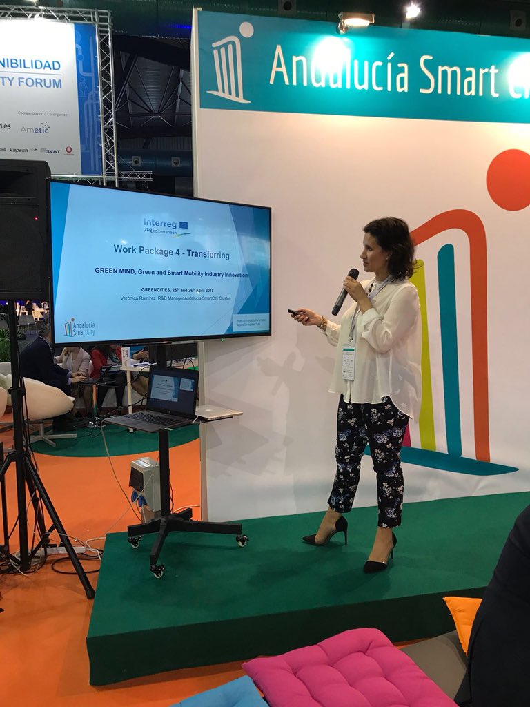 smartcityclust's tweet photo. Today at @forogreencities we have launched @MEDProgramme #GreenMind Project and have made 1st contacts with stakeholders of #smart #Mobility https://t.co/nza31JTpoi