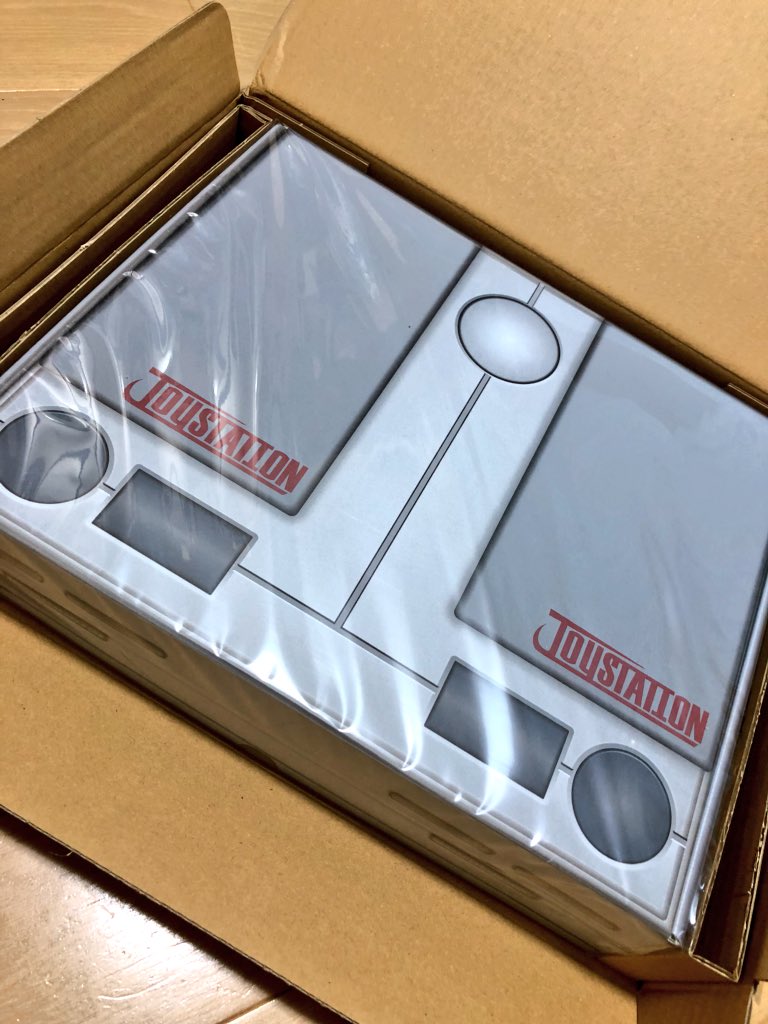 仕事で終電なくして実家に帰ってきたら『ジョイステーション本体と