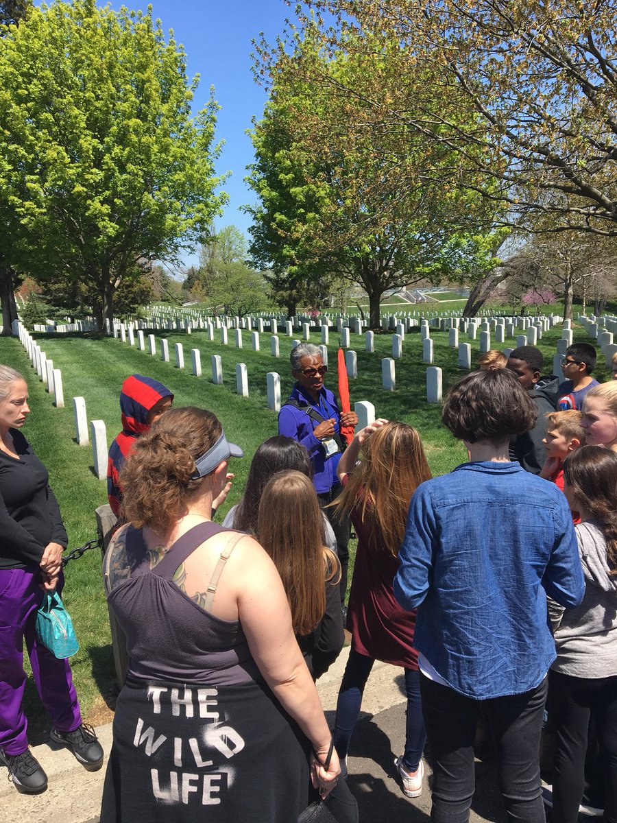 Learning history at Arlington National cemetery <a href="/DurantEagles/">Durant Elementary</a>