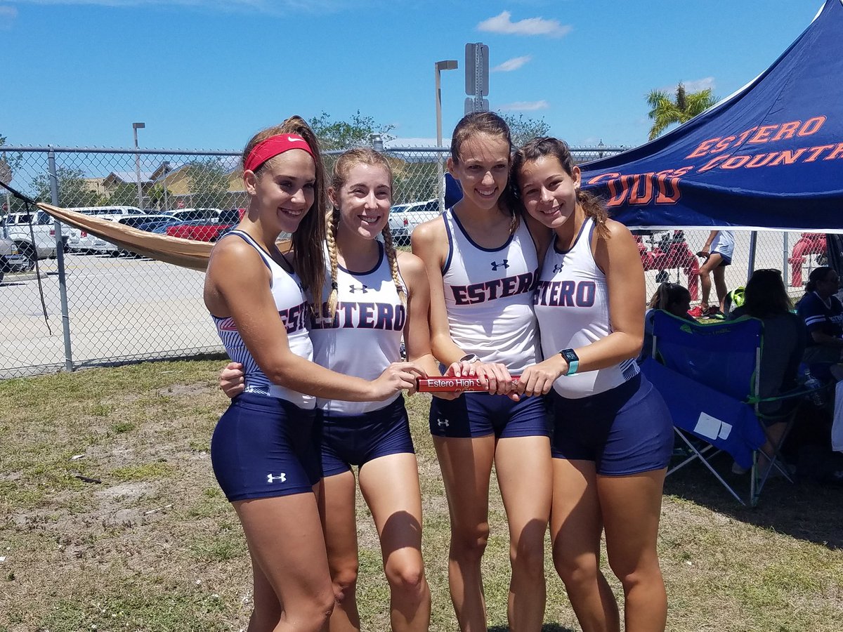 EsteroWildcats's tweet photo. New PR for our girls in the 4x800 relay! Regionals!! Congrats! @EsteroHS https://t.co/3qLAazyuCC