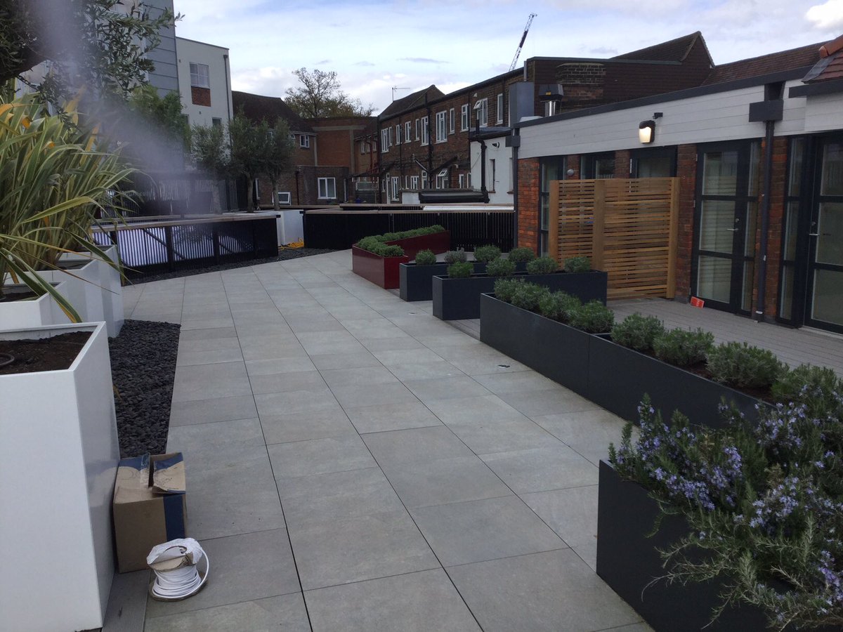 @MarshallsReg great job on this roof terrace in our symphony well done lads