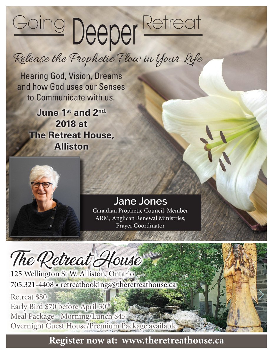 Register quickly as the early bird deadline is April 30th!
To Register Visit eventbrite.ca/e/going-deeper…