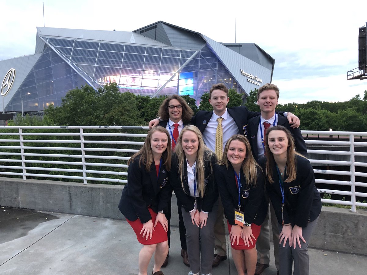 These Davies DECA seniors say farewell - thank you ICDC and DECA for the amazing experience we all had #proudalum